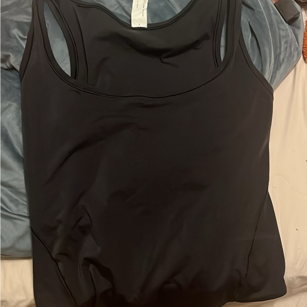 Black lululemon bodysuit